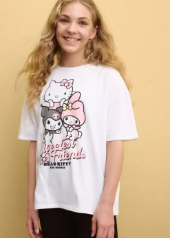 T-shirt oversize Hello Kitty 100% coton