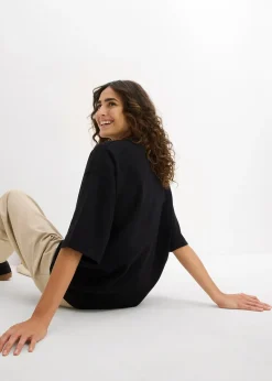 T-shirt épais oversize 100% coton