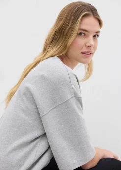 T-shirt épais oversize 100% coton