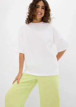 T-shirt épais oversize 100% coton