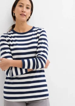 T-shirt rayé 100% coton