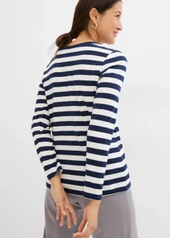 T-shirt rayé 100% coton