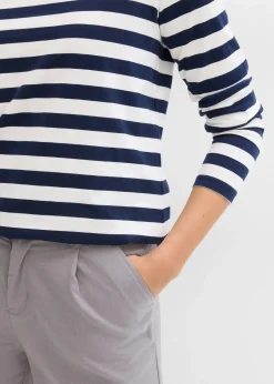 T-shirt rayé 100% coton