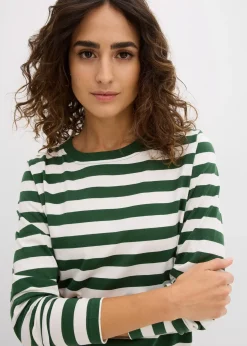 T-shirt rayé 100% coton