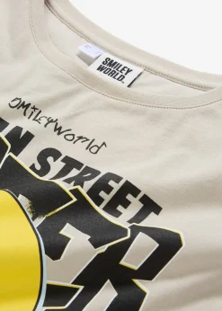 T-shirt smiley 100% coton