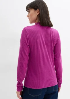 T-shirt thermique à col montant