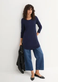T-shirt viscose long, manches longues