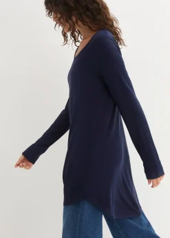 T-shirt viscose long, manches longues