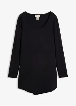 T-shirt viscose long, manches longues