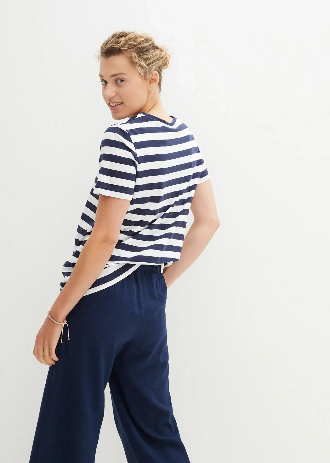 T-shirts col rond en coton