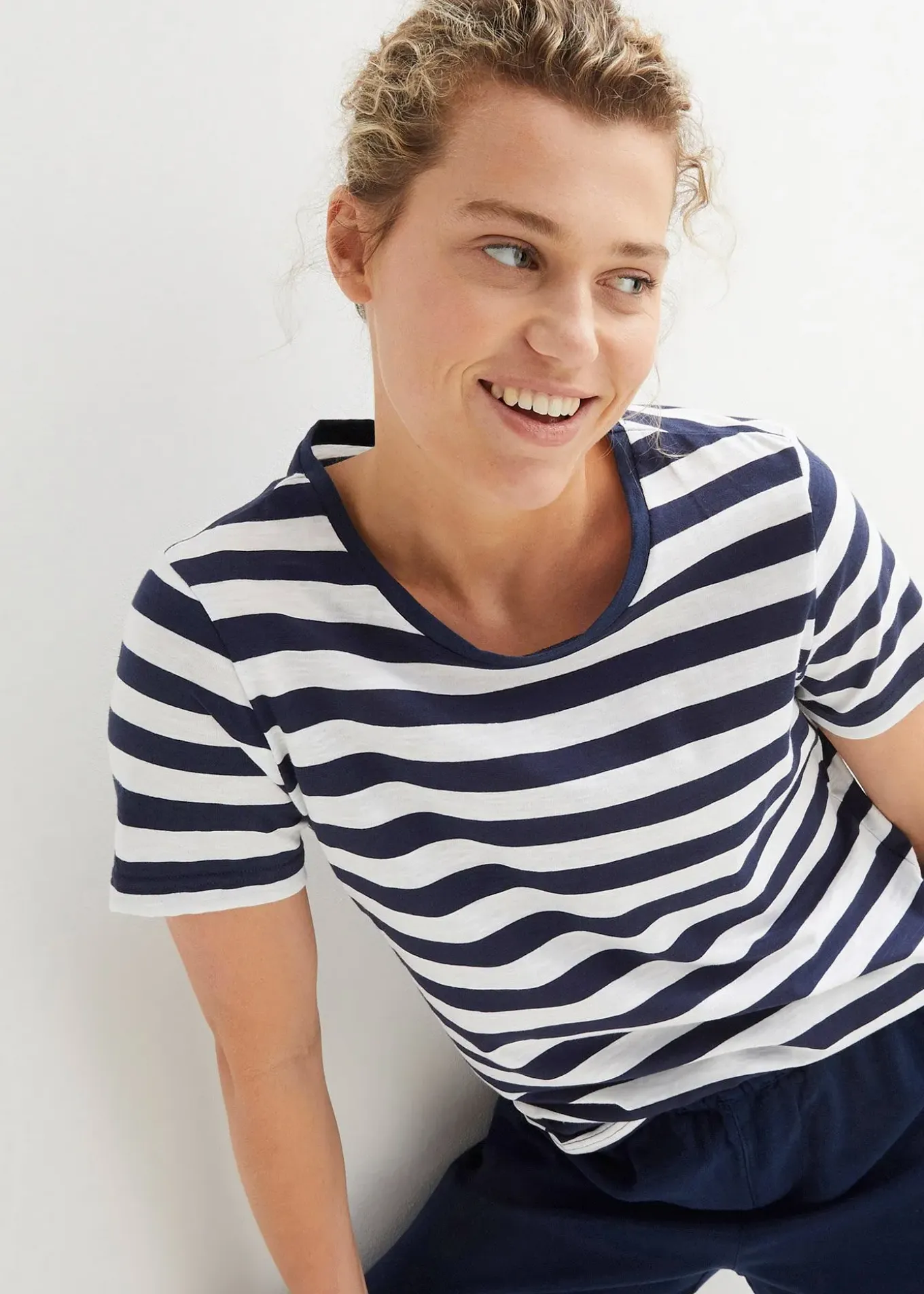 T-shirts col rond en coton