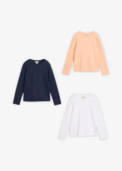 T-shirts manches longues 100% coton