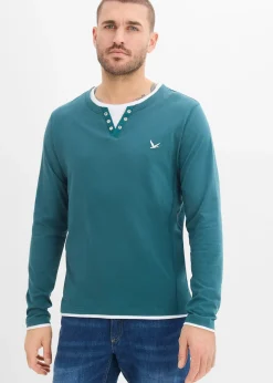 T-shirts manches longues, style 2en1