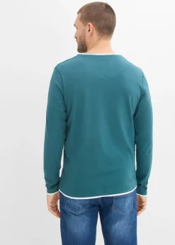 T-shirts manches longues, style 2en1