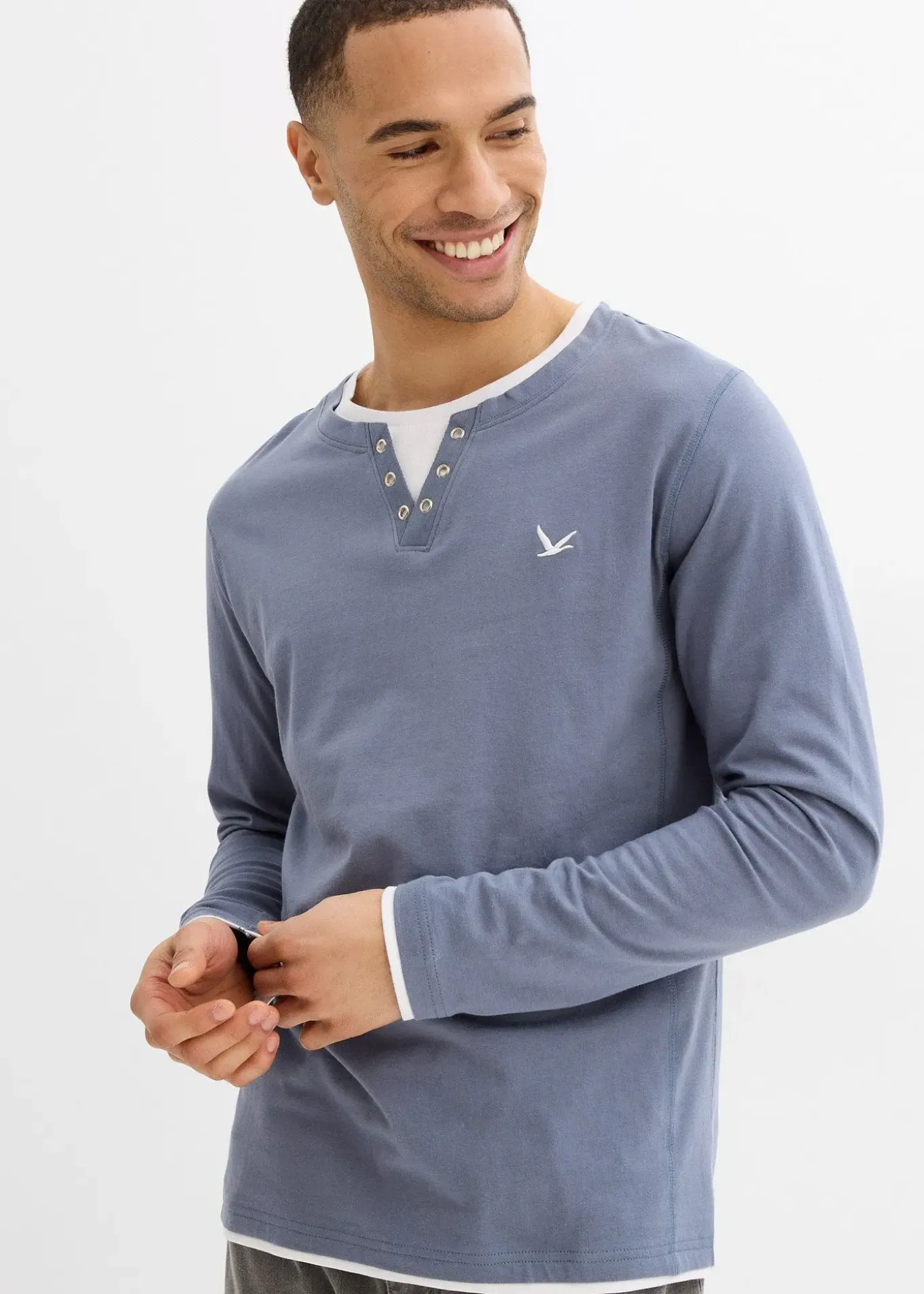 T-shirts manches longues, style 2en1