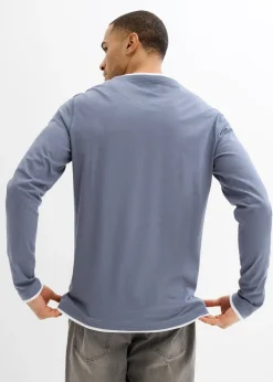 T-shirts manches longues, style 2en1