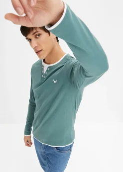 T-shirts manches longues, style 2en1