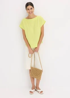 Tunique à encolure bateau