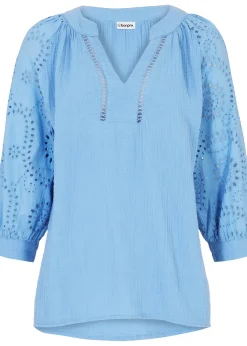 Tunique aérienne en gaze de coton