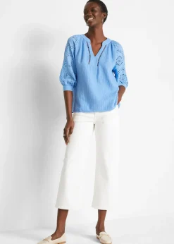 Tunique aérienne en gaze de coton