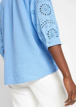 Tunique aérienne en gaze de coton