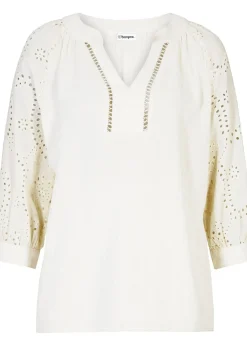 Tunique aérienne en gaze de coton