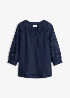 Tunique aérienne en gaze de coton