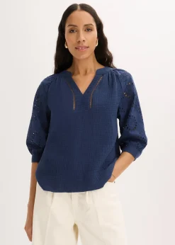 Tunique aérienne en gaze de coton