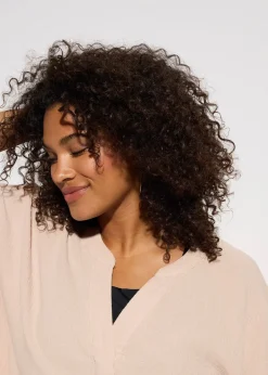 Tunique de plage en gaze de coton