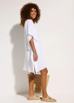 Tunique de plage en gaze de coton