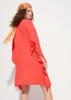 Tunique de plage en gaze de coton