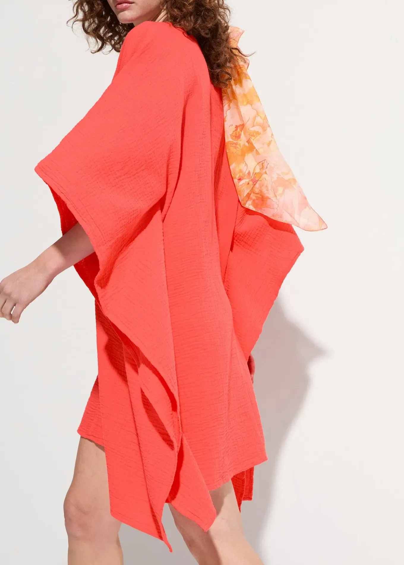 Tunique de plage en gaze de coton