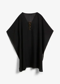 Tunique de plage en mousseline légère