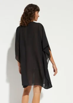 Tunique de plage en mousseline légère