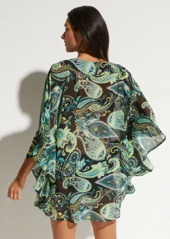 Tunique de plage en mousseline légère