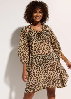 Tunique de plage en mousseline