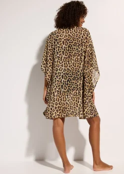 Tunique de plage en mousseline