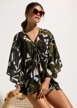 Tunique de plage transparente