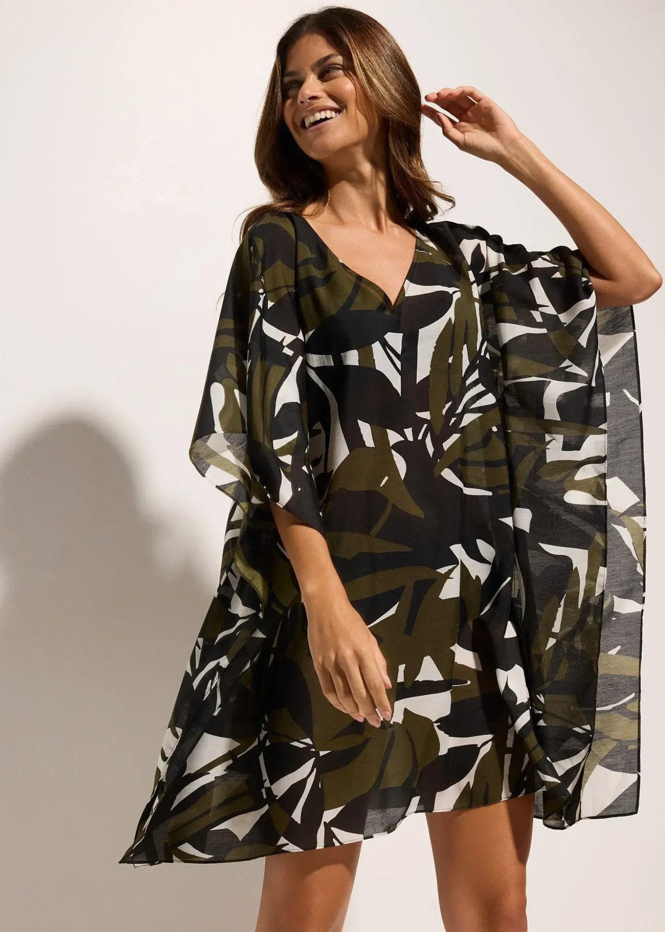 Tunique de plage transparente