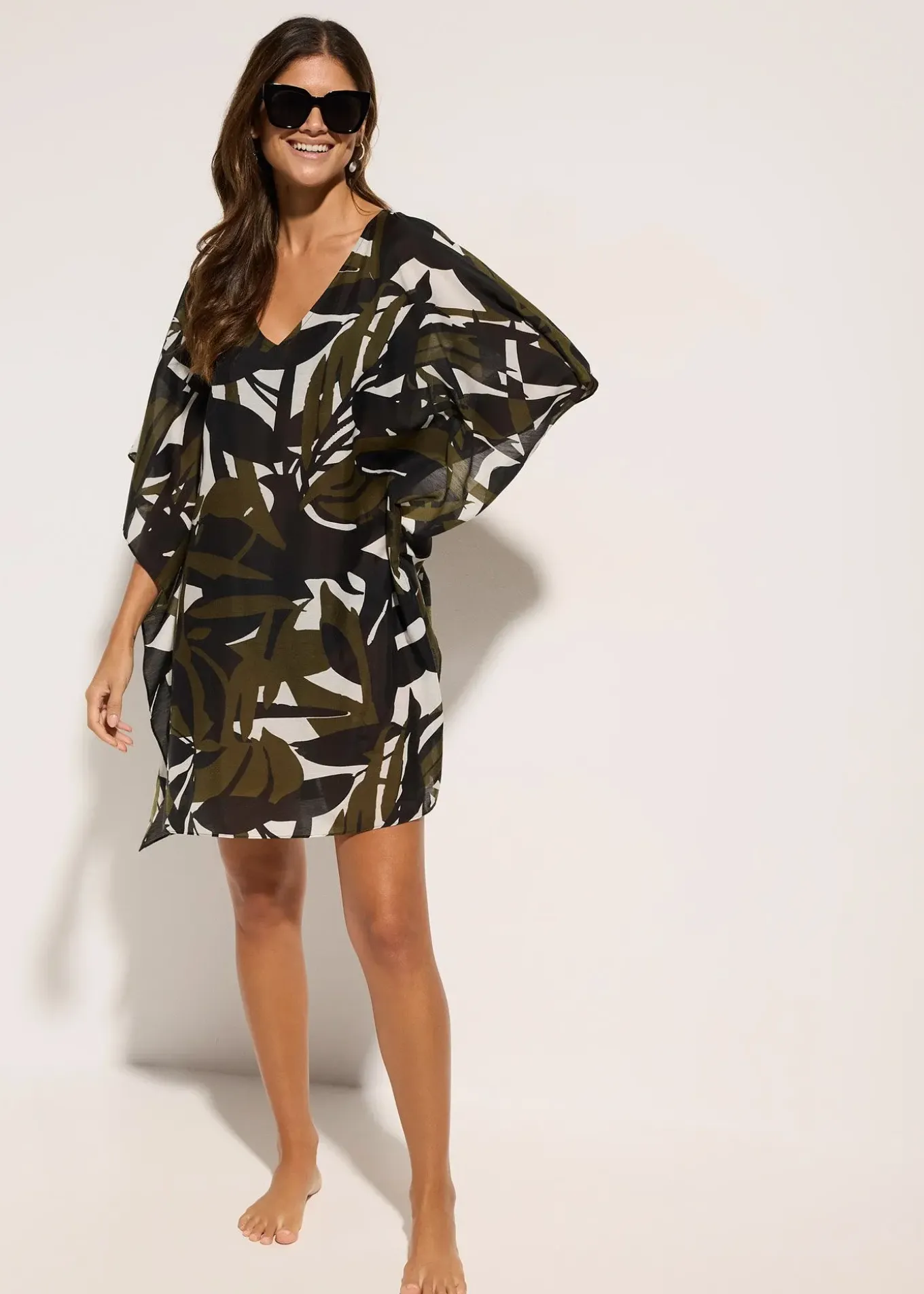 Tunique de plage transparente