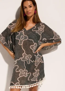 Tunique de plage transparente