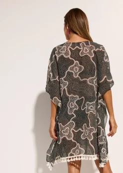 Tunique de plage transparente