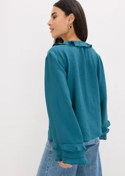 Tunique en fine viscose mélangée