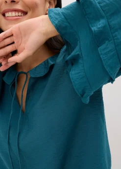 Tunique en fine viscose mélangée