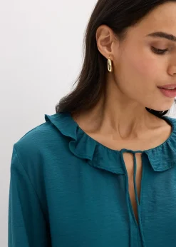 Tunique en fine viscose mélangée