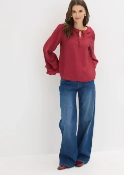 Tunique en fine viscose mélangée