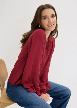 Tunique en fine viscose mélangée