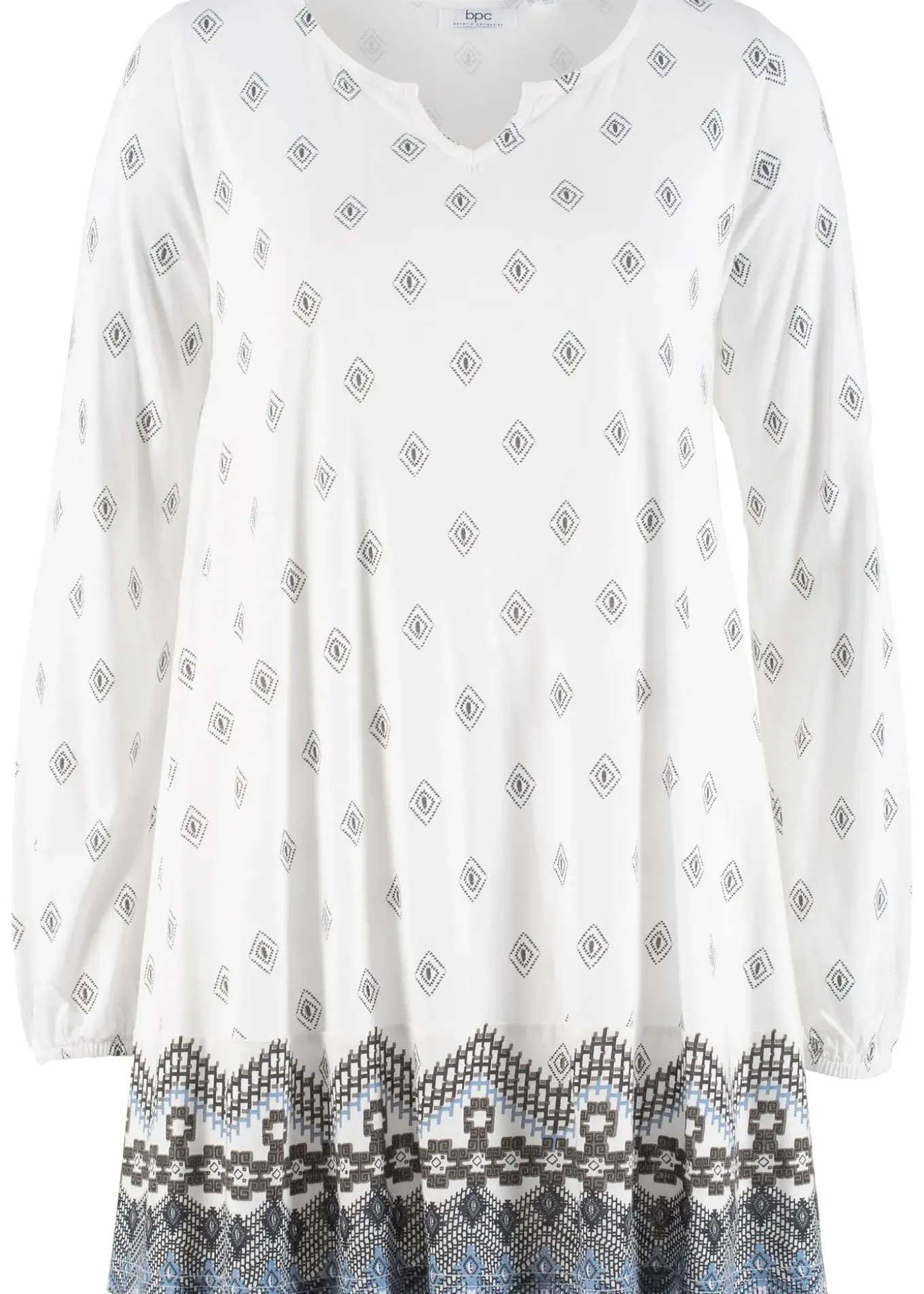 Tunique en jersey coton et viscose