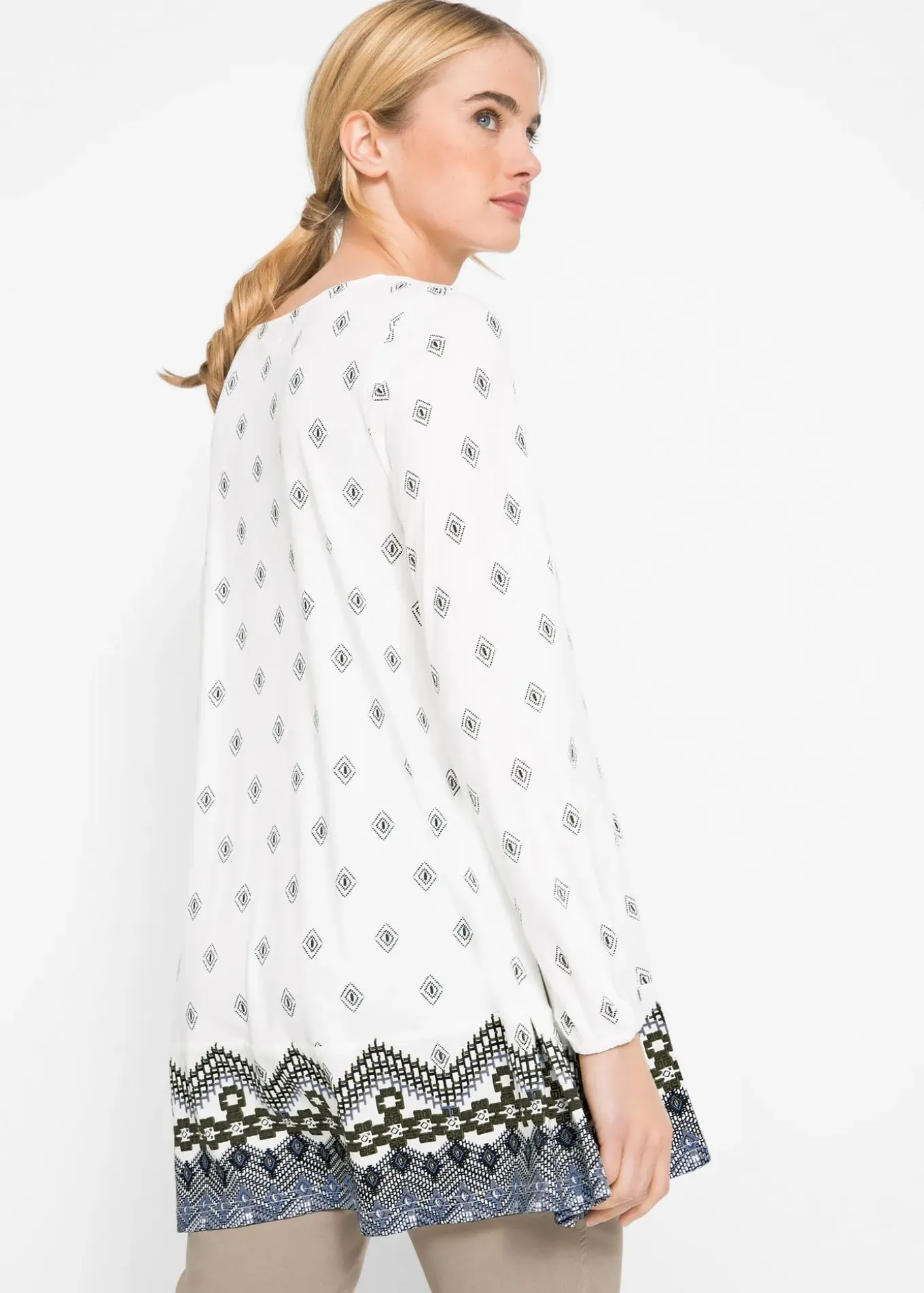 Tunique en jersey coton et viscose