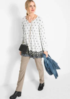 Tunique en jersey coton et viscose